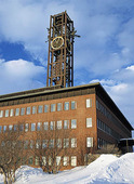 City Hall in Kiruna, Lapland