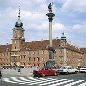 Kungliga slottet i Warszawa, Polen