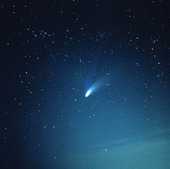 Komet i rymden