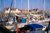 Vesterö Havn på Laesö, Danmark