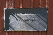 Skylt från Rademachersmedjorna i Eskilstuna, Södermanland