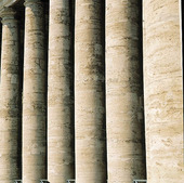 Kolonnaderna vid Petersplatsen i Rom, It