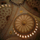 Blå moskén i Istanbul, Turkiet