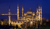Blå Moskén i Istanbul, Turkiet