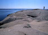 Man on the rocks, Bohuslän