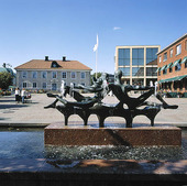 Rådhustorget i Falkenberg, Halland