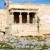 Erechtheion Tempel i Aten, Grekland