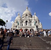 Sacre Coeur i Paris, Frankrike