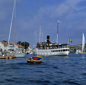 Skärgårdsbåt at Marstrand, Bohuslän
