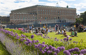 Människor i Kungsträdgården, Stockholm
