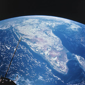 Satellitbild över jorden
