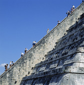 Pyramid Kukulkan i Chichen Itza, Mexico