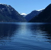 Hardangerfjorden, Norge