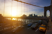 Brooklyn Bridge i Manhatten, New York
