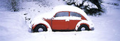 Bil i snö