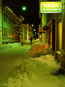 Vinter i Haga, Göteborg