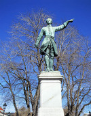 Karl XII in Kungsträdgården, Stockholm