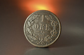 1 öres mynt 1865