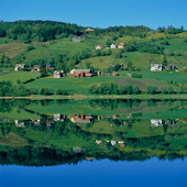 Sjön Vangsvattnet, Norge