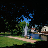 Stadsparken i Borås, Västergötland