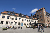 Gamla torget i centrala Uppsala, Uppland