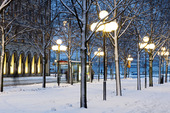 Vinter i Kungsträdgården, Stockholm