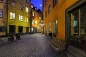 The Old town in Stockholm, Sweden