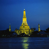Tempel i Bangkok, Thailand