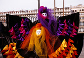 Karneval i Venedig, Italien