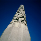 Obelisken i Vigelandsparken i Oslo, Norge