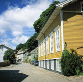 Västra Gatan i Kungälv, Bohuslän