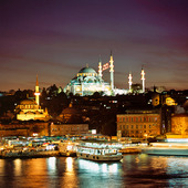Suleymaniyemoskén i Istanbul, Turkiet