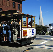 Tram in San Francisco, USA