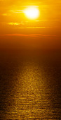 Solnedgång på Santorini, Grekland