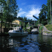 Dalslands channel at Håverud