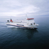 Stena Line on the sea