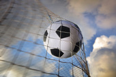 Soccer in the net