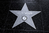 Star in Hollywood. Bette Midler
