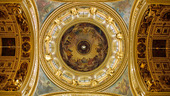Dome. St. Isaac's Cathedral.St.Petersburg. Russia