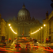 Peterskyrkan i Rom, Italien