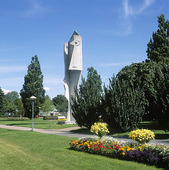 Picasso sculpture in Halmstad, Halland
