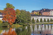 Karlbergskanalen med Karlbergs slott, Stockholm