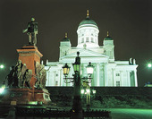 Cathedral in Helsinki, Finland