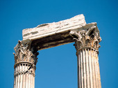 Zeus tempel i Aten, Grekland