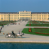 Schonbrunn in Vienna, Austria
