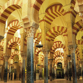 La Mezquita moskén i Cordoba, Spanien