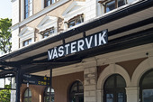 Västervik central
