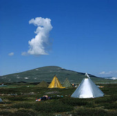 Tältläger, Lappland