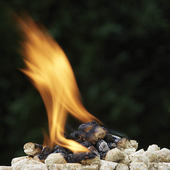 Heat Pellet burning