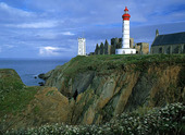 The lighthouse Saint Mathieu, France